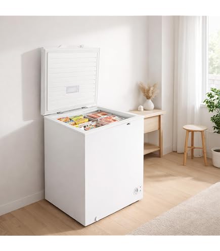 Amazon.co.jp: 冷凍庫 家庭用 小型 142L ノンフロン チェスト